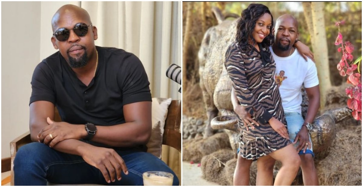 Mwakideu said Edgar Obare almost ruined his marriage. Photo: Alex Mwakideu.