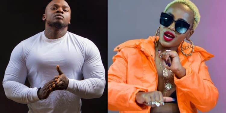 Khaligraph Jones said Femi One deserves to be praised. Photo: Khaligraph Jones/Femi One/Instagram.