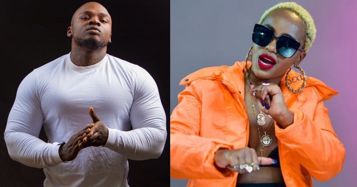 Khaligraph Jones said Femi One deserves to be praised. Photo: Khaligraph Jones/Femi One/Instagram.