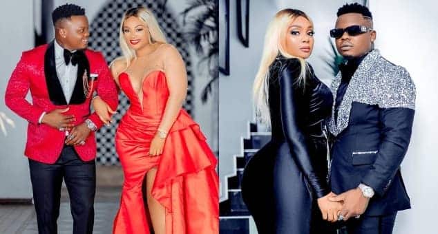 Harmonize and Kajala confirmed they are still together with a romantic video. Photo: Harmonize.