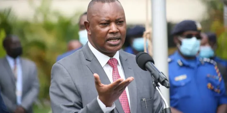 Former DCI boss George Kinoti. Raila is accusing Ruto of targeting him.Photo/Courtesy