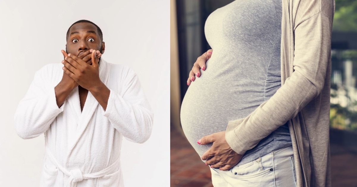 The pregnant lady cheated on her hubby with a pastor. Photo: UGC.
