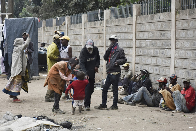 Nairobi MCAs have passed a motion seeking to remove street families from within the CBD.Photo/Courtesy