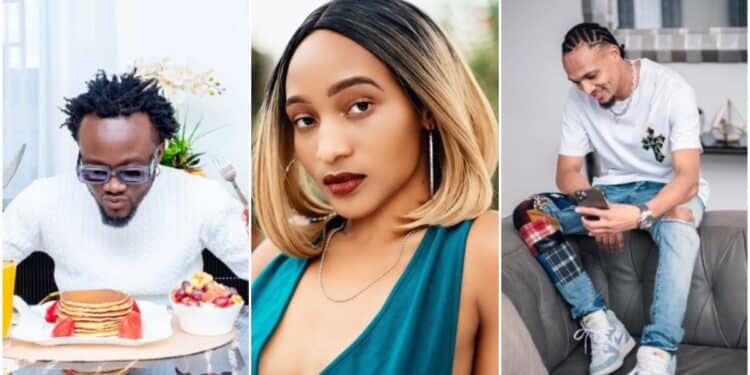 Mariana said Bahati and KRG did not pay her for her services. Photo: Mariana Katana/KRG The Don/Bahati/Instagram.