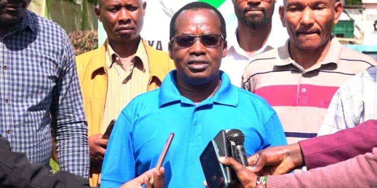 Kenya Correspondents Association chairman Mr. Oloo Janak: IMAGE/Courtesy