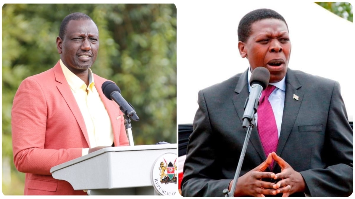 Wamalwa says he will challenge Ruto in 2027.Photo/Courtesy