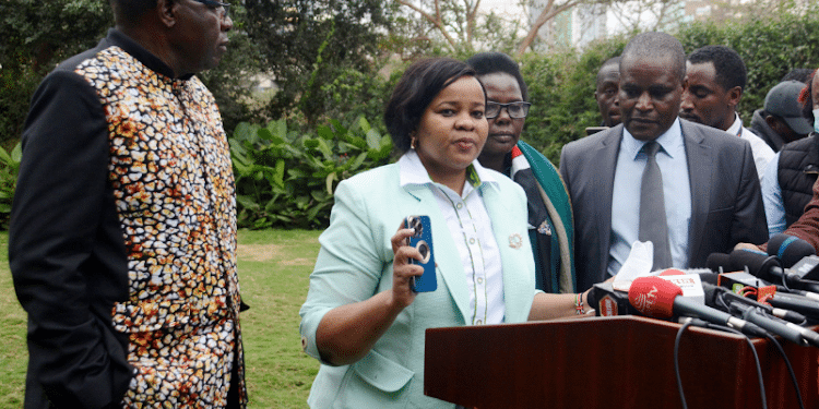 The four are accused of gross violation of the constitution.Photo/Courtesy