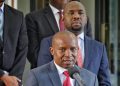 Deputy President Kithure Kindiki and Interior CS Kipchumba Murkomen. Photo/ Kindiki