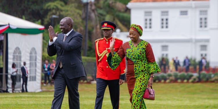 President William Ruto And First Lady Rachael Ruto During The Jamhuri Day Luncheon At State House Nairobi.photo/State House ,Kenya