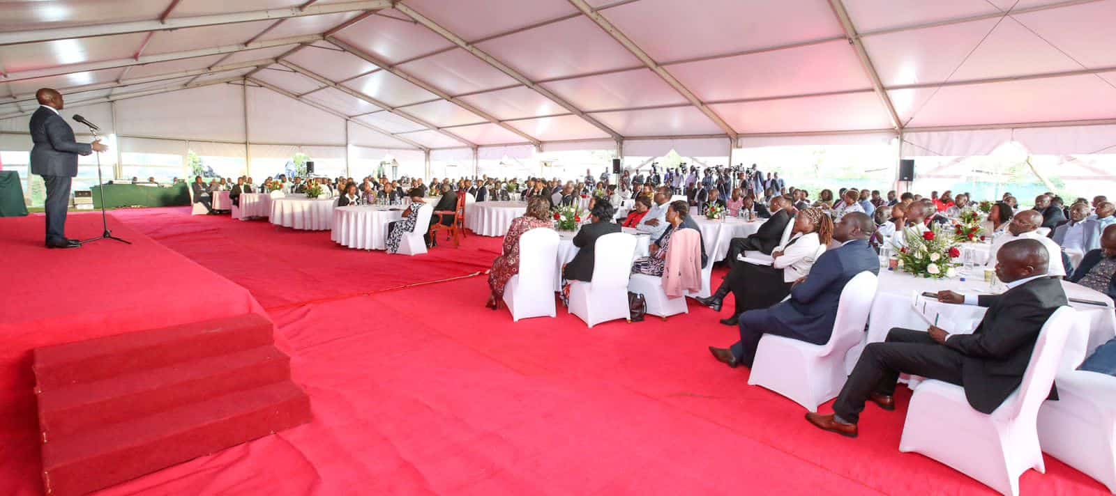 President William Ruto when he addressed the Kenya Kwanza parliamentary caucus in Nairobi.Photo/Courtesy
