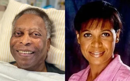 Football legend Pele and his daughter Sandra Regina. Pele who died on 29 December 2022 had denied his daughter.PHOTO/COURTESY
