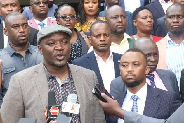 Nairobi Kenya Kwanza MCAs are accusing Sakaja of spending much time in office meetings.Photo/Courtesy