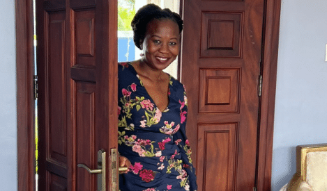 Former IEBC Commissioner Roselyne Akombe.She returned to Kenya after staying in the US for six years following her resignation.Photo/Roselyne Akombe.Twitter