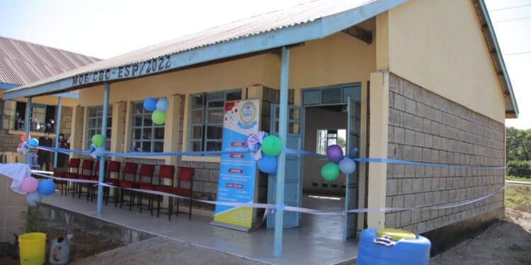 A CBC classroom funded by the Ministry of Education.Photo/Courtesy