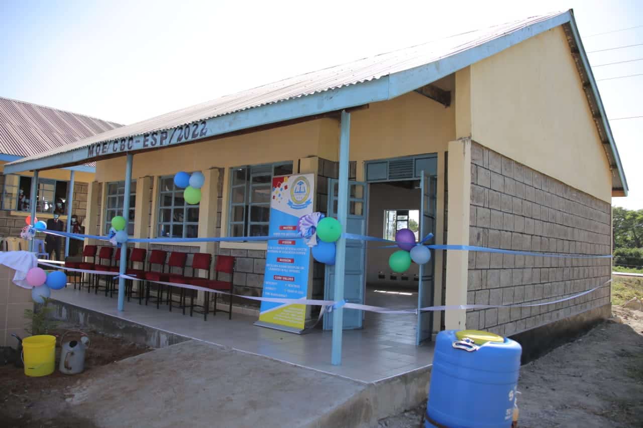 A CBC classroom funded by the Ministry of Education.Photo/Courtesy