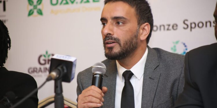 TAB Group Chief Executive Officer Tahir Bari during a press briefing in Nairobi.Photo/Courtesy