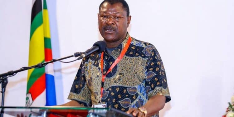 National Assembly Speaker Moses Wetangula wants MPs to offer legal protection to CDF.Photo/Parliament of Kenya