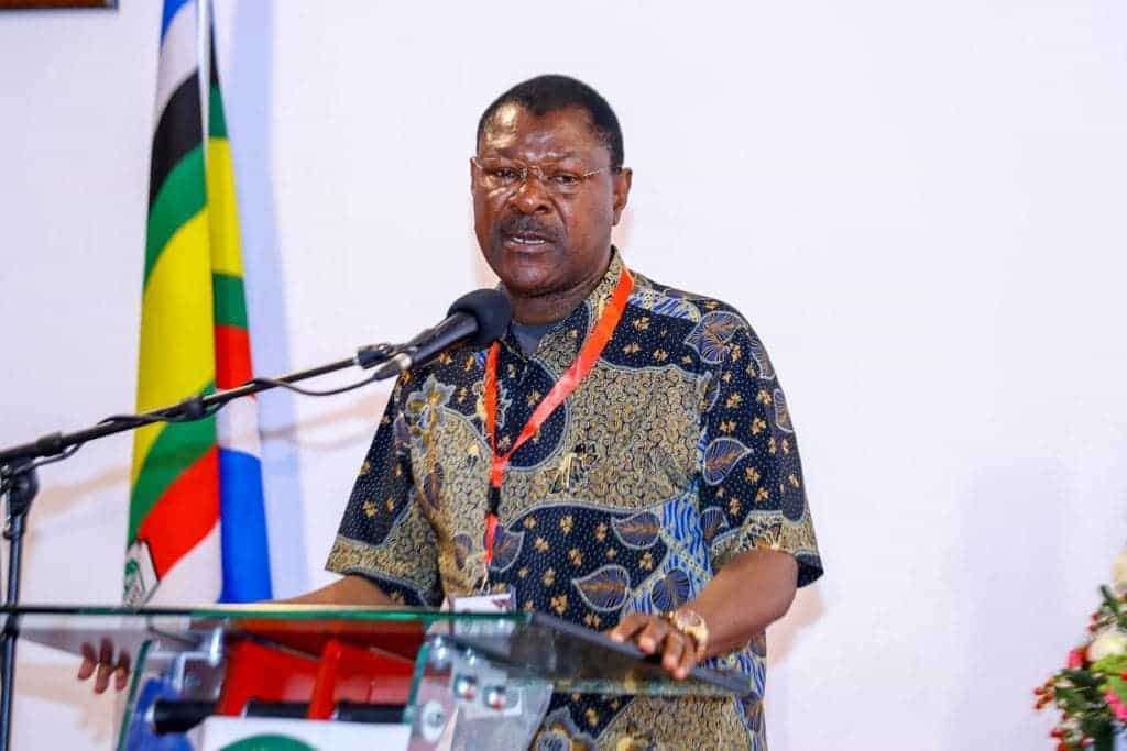 National Assembly Speaker Moses Wetangula wants MPs to offer legal protection to CDF.Photo/Parliament of Kenya