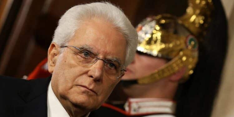 President of Italy Sergio Mattarella.PHOTO/COURTESY