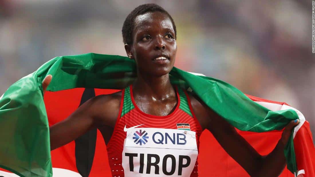 The Late Agnes Tirop
Photo Courtesy