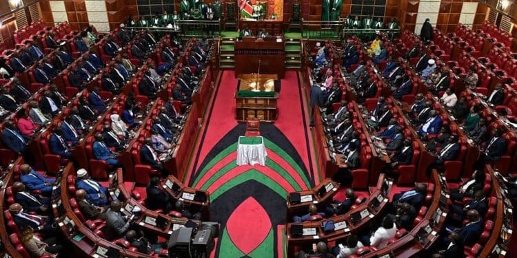 Members of Parliament during a past house proceeding.PHOTO/COURTESY