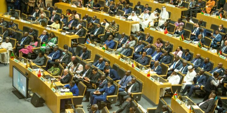 Heads of States and Governments during 36th Ordinary Session of the Assembly of  the African Union in Addis Ababa, Ethiopia.Photo/PCS