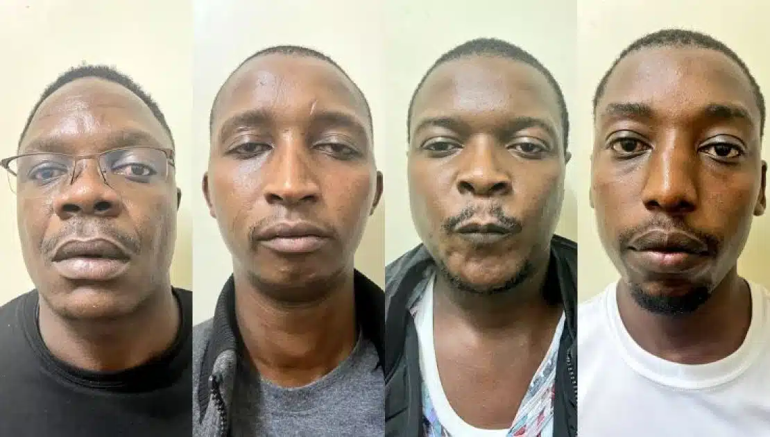 Photos of the suspects in Court: Photo/Courtesy