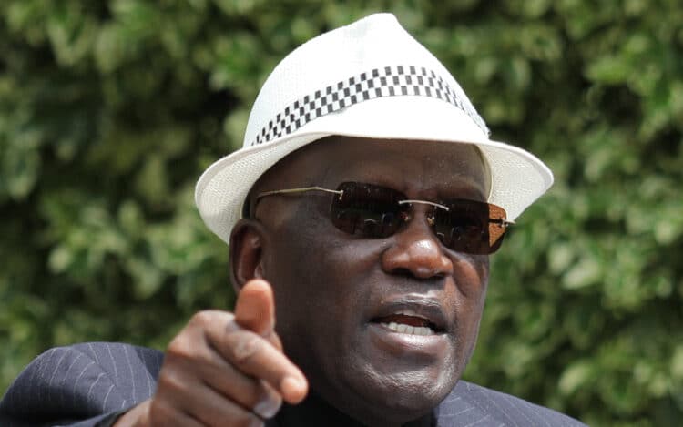 Former Machakos senator, Johnson Muthama.PHOTO/COURTESY