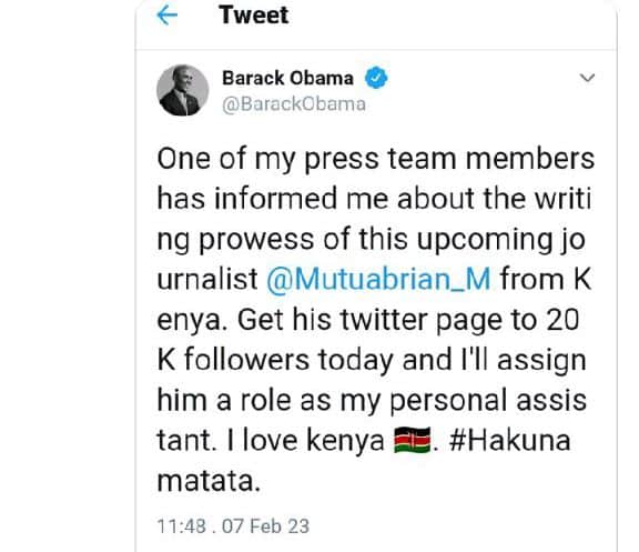 The Fake Tweet
Photo Courtesy