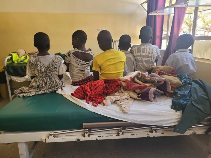 The children, who are aged between 1 and 10 years old, were admitted with stomach upsets, diarrhea, and vomiting.PHOTO/COURTESY