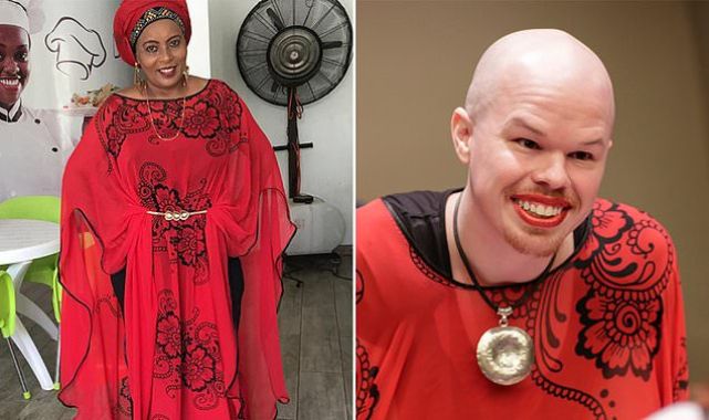 Side to Side Photo of Designer Asya Khamsin and the Accused, Sam Brinton: PHOTO/Courtesy