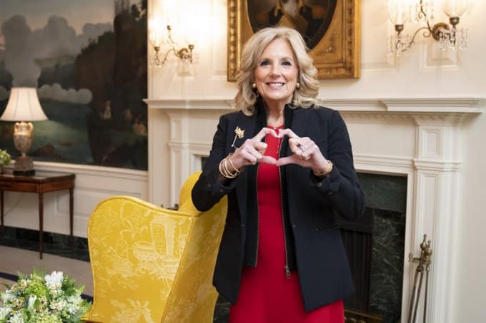 US First Lady Jill Biden will visit Kenya and Namibia.Photo/Courtesy