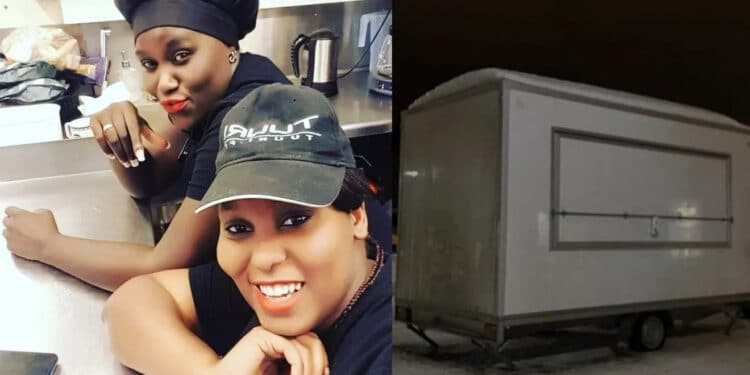 Left:Catherine Anyango and her daughter Michelle Anyongo. Right is their van where they were found in, dead., on Thursday, February 9.PHOTO/COURTESY