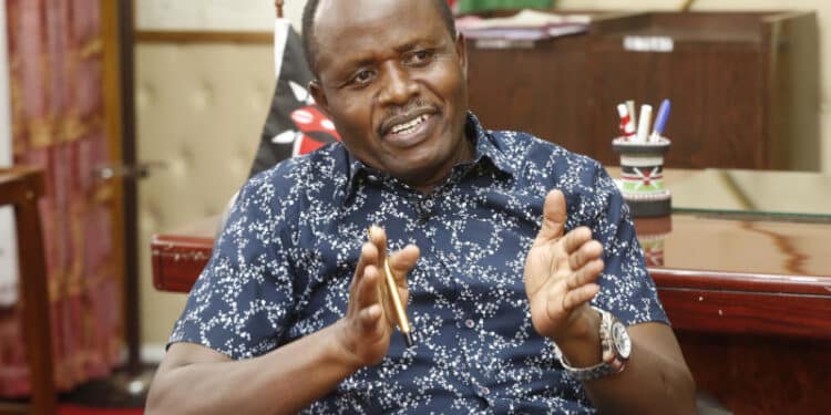 Trans Nzoia Governor George Natembeya.PHOTO/COURTESY