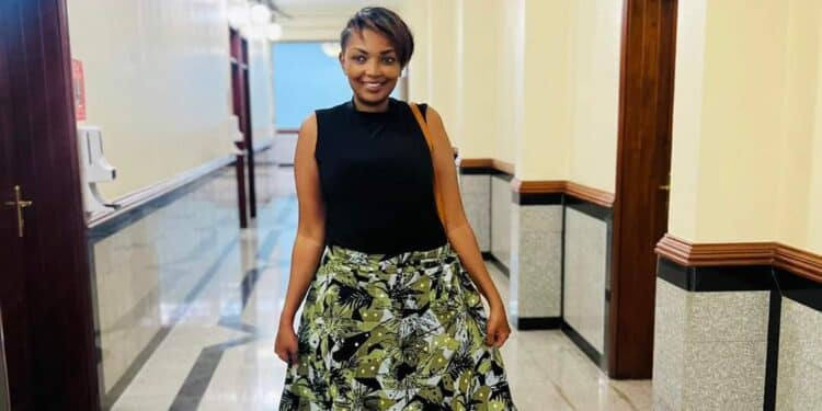 Nominated Senator Karen Nyamu 
Photo Courtesy