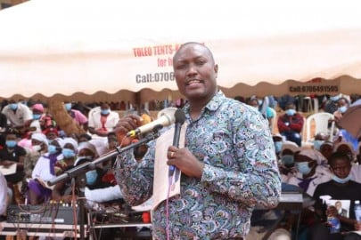 Kathiani MP Robert Mbui says ex-governors should not be appointed as CASs.Photo/Courtesy