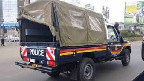 A police vehicle.PHOTO/COURTESY
