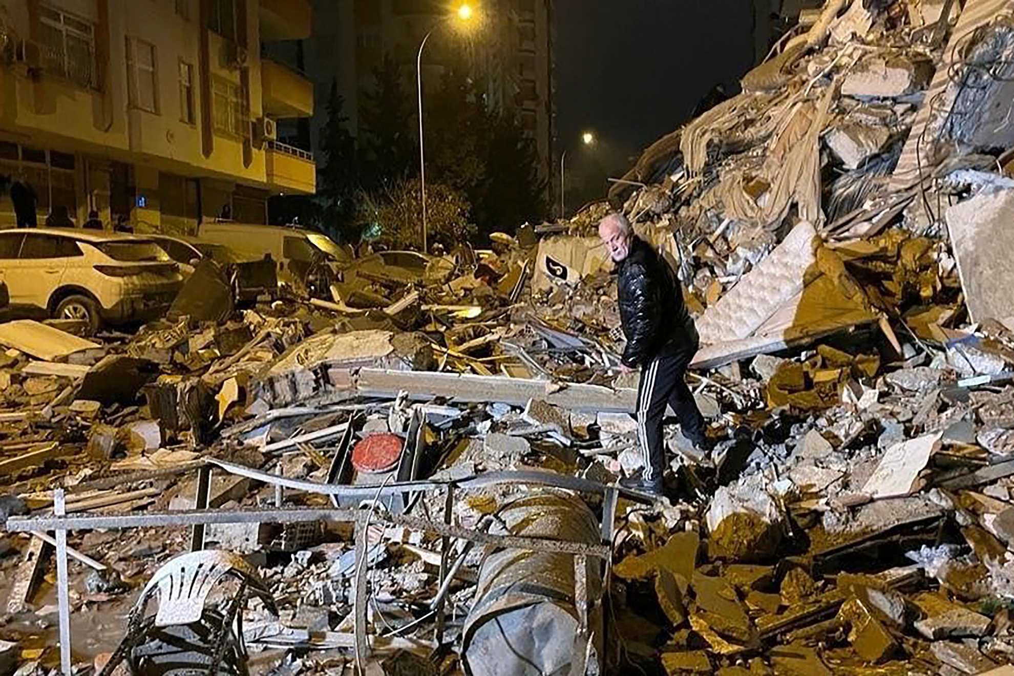 The aftermath of the deadly earthquake that hit Syria and Turkey on Monday.Photo/Courtesy
