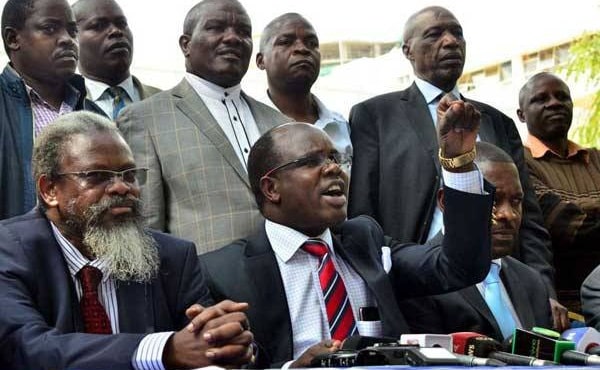 Universities Academic Staff Union (UASU) Secretary General (SG) Constantine Wasonga, the educators said that many learners would be locked out in the move as the privatization would force various institutions to raise their fees. PHOTO/COURTESY
