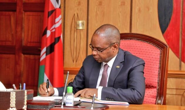 Senate Speaker Amason Kingi. Photo/Courtesy