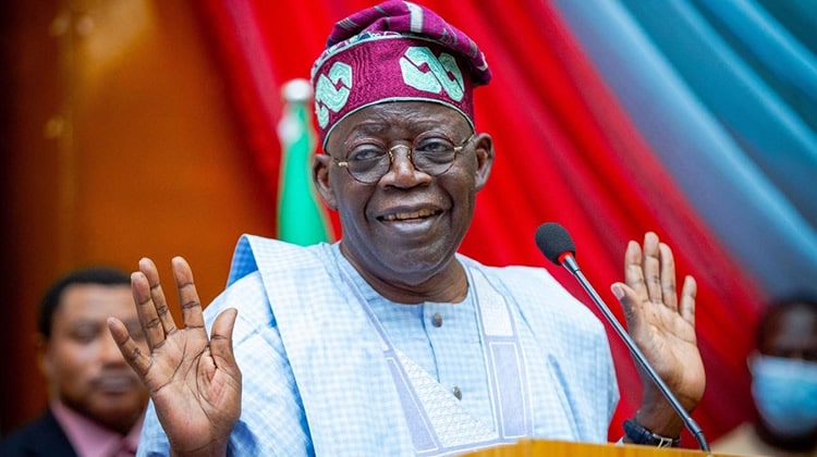 Bola Tinubu of the All-Progressives Congress (APC) party who was declared Nigeria's President after the country's February 25, 2023, election. PHOTO/COURTESY.