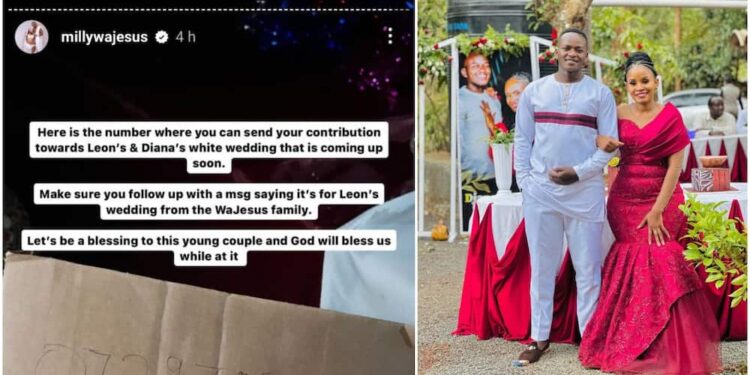 Milly Wa Jesus Appeals for DonatiOns towards younger Brother's Wedding After a Colorful Ruracio Ceremony :PHOTOS/Courtesy