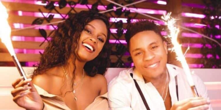 Vanessa Mdee and Rotimi :PHOTOS/Courtesy