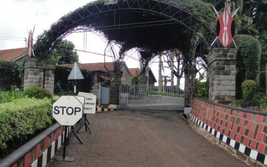 Former President Uhuru Kenyatta's home in Ichaweri, Kiambu County. Photo/Courtesy