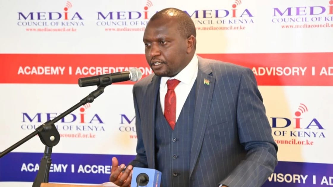 Media Council of Kenya (MCK) CEO David Omwoyo.PHOTO/COURTESY