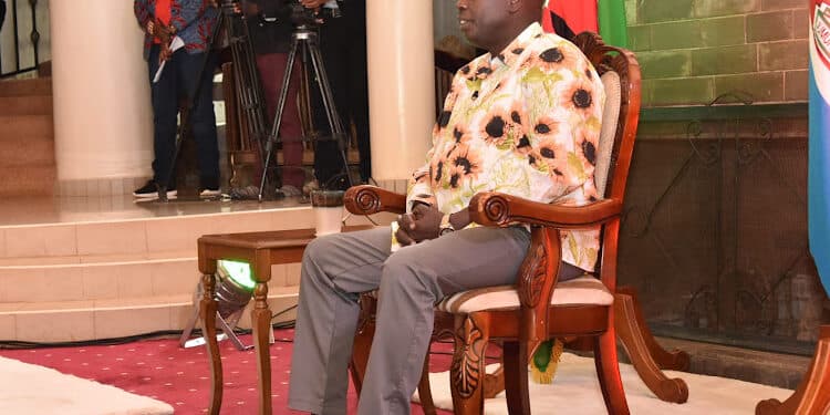 Gachagua says that his official residence needs serious renovations.Photo/Courtesy