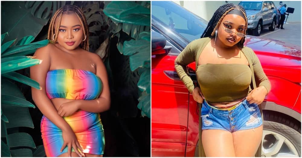 Mike Sonko's Daughter Sandra Mbuvi :PHOTO/Courtesy