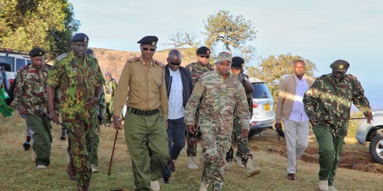 Kindiki says police officers acted within the confines of the law. Photo/Courtesy