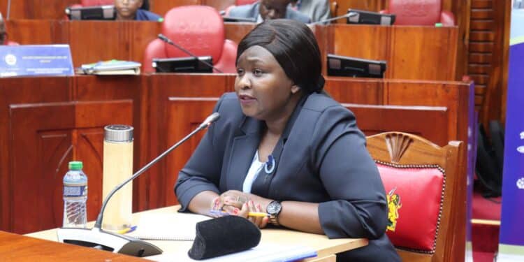 Dr Susan Koech has gotten parliament's node to become CBK's second in command. Photo/Courtesy