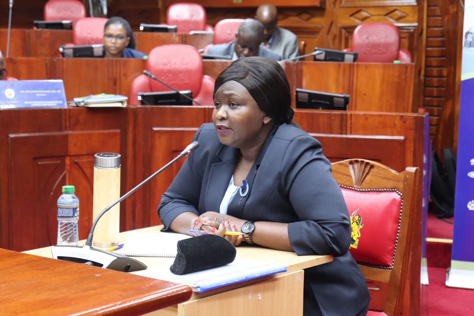 Dr Susan Koech has gotten parliament's node to become CBK's second in command. Photo/Courtesy